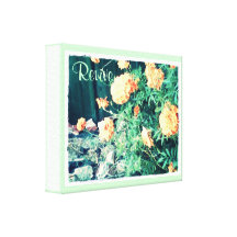 These Quiet Seasons: June Stretched Canvas Print