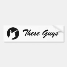 TheseGuys Comedy Bumper Stickers