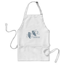 thespian periwinkle apron