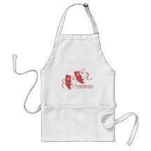 thespian salmon aprons