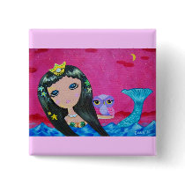 They Come From Different Worlds Pinback Button