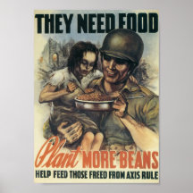 They Need Food Poster