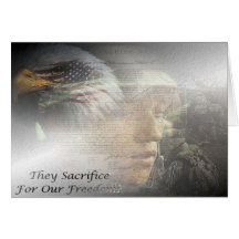 They Sacrifice Greeting Card