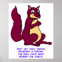 They say that travel broadens a person ...