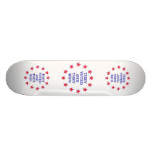 They Voted They Won Custom Skate Board