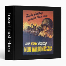 They're Fighting World War 2 Vinyl Binders