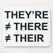 They're Not There Mouse Pad