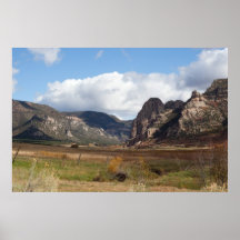 Thimble Rock in Unaweep Canyon Posters