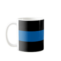 Thin Blue Line Coffee Mug