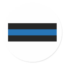 Thin Blue Line Sticker
