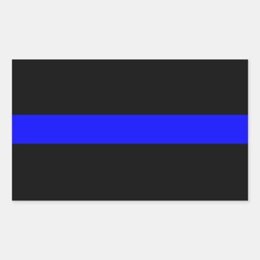 Thin Blue Line Sticker (Set of 4)
