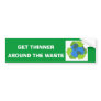 THIN WASTE BUMPER STICKERS