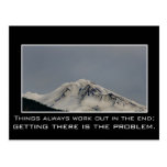 Things always work out in the end post cards
