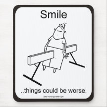 Things could be worse. mousepads