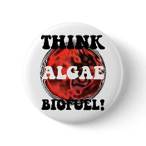 Think algae biofuel pins