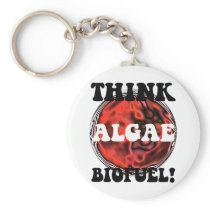 Think algae biofuel key chains