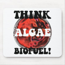 Think algae biofuel mouse pads