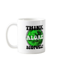 Think algae biofuel! coffee mug