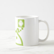 Think Android Coffee Mugs
