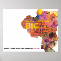 Think BIG Poster