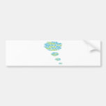 Think Bubble Bumper Sticker