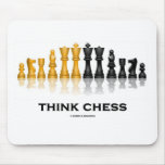 Think Chess (Chess Set) Mouse Pads
