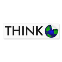 Think Global Bumper Sticker
