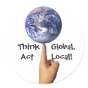 Think Global Sticker