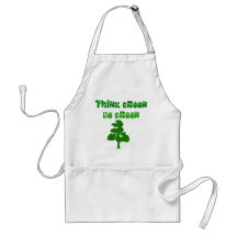 Think Green Be Green Apron