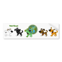 Think Green Bumper Stickers