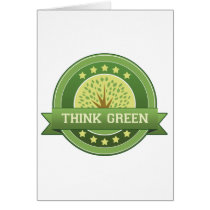 Think Green cards