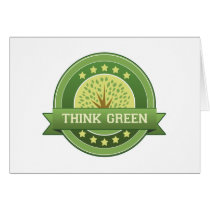 Think Green cards