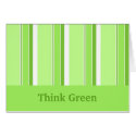 Think Green - Card
