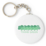 Think Green Cute and original design! Keychains