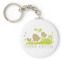Think Green Cute Products! Keychains