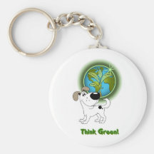 Think Green! (Cutie) Keychains