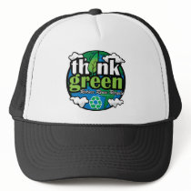 Think Green Earth Hats