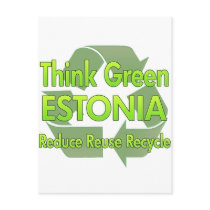 Think Green Estonia Postcards