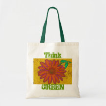 Think Green ~ Flower Bag