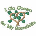 Think Green for Grandkids embroidered shirts