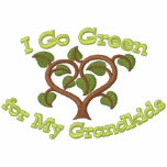 Think Green for Grandkids Embroidered Hoody