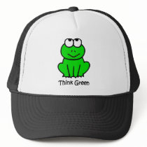 Think Green Trucker Hat