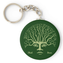 Think Green II Key Chain