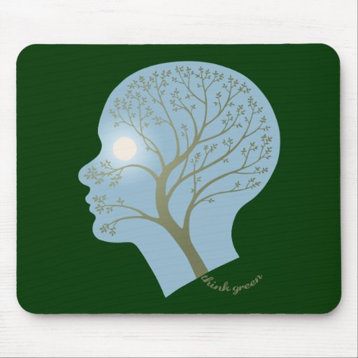 Think Green III Mouse Pads