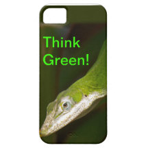 Think Green iPhone 5 Case / Cover