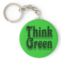 Think Green-Keychain