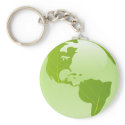 think green keychain