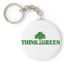 Think Green Keychains