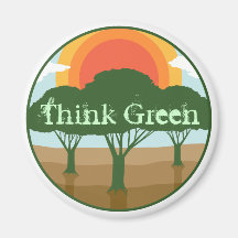 Think Green Magnet