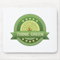 Think Green mousepads